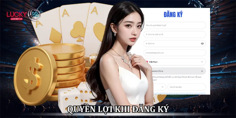 Quyền lợi khi đăng ký